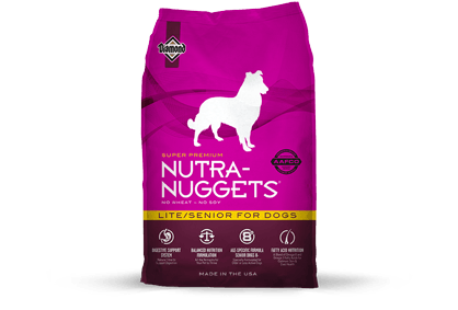 Comida Para Perros Nutra Nuggets Lite Senior 7.5 Kg