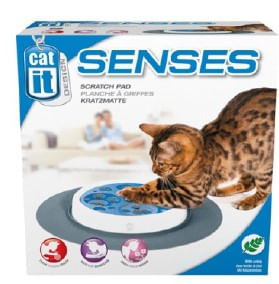 Juguete Para Gato Con Rascador Interactivo Catnip Cat It Azul